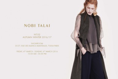 NOBI TALAI EINLADUNG SHOWROOM