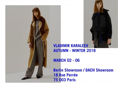 AW18 SHOWROOM PARIS